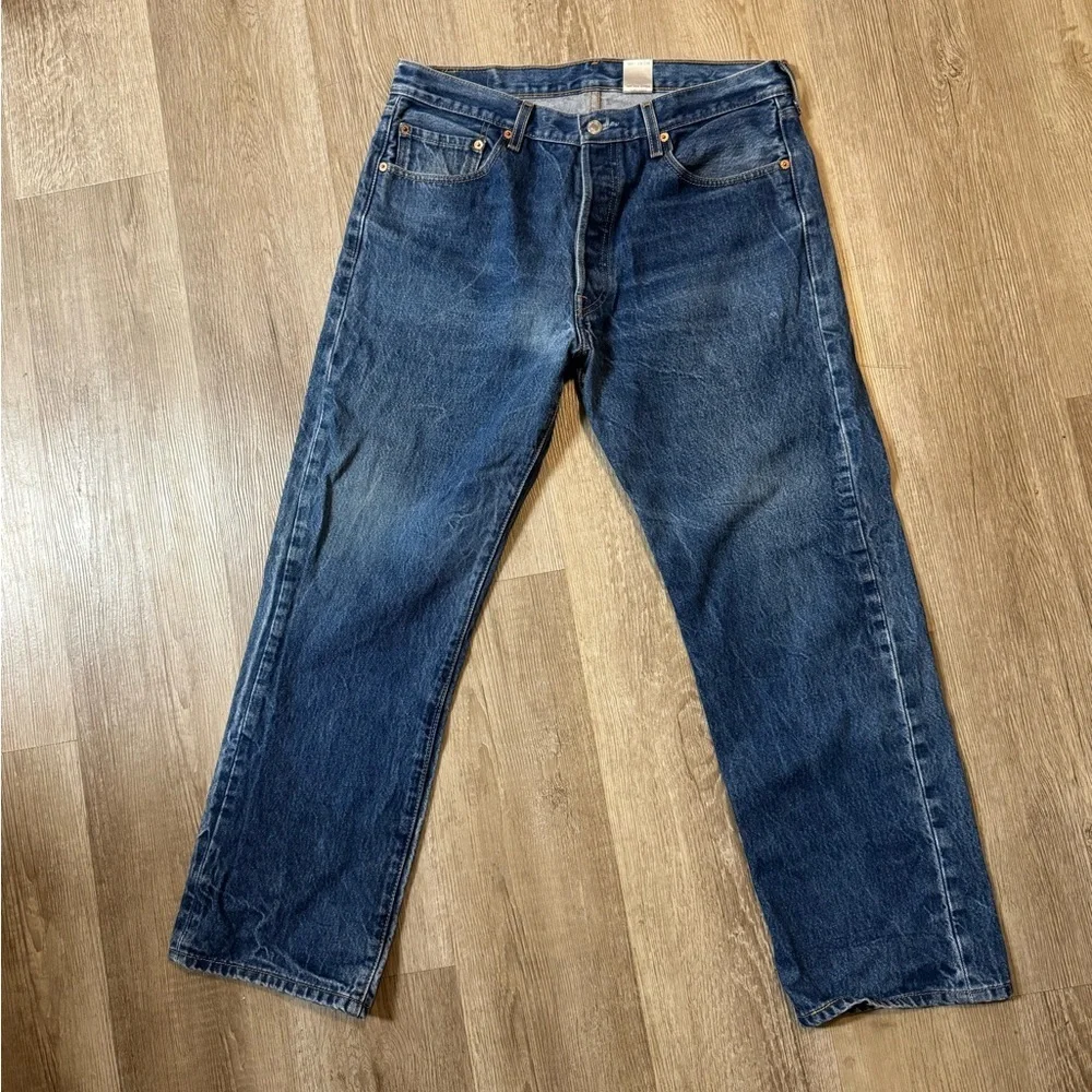 Y2k VTG Levi's Classic Straight Blue Jeans Straight Leg